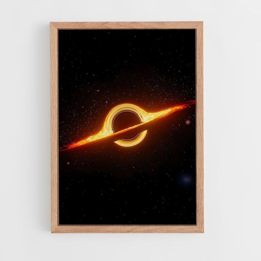 Poster Trou Noir Écarlate (vue 4)